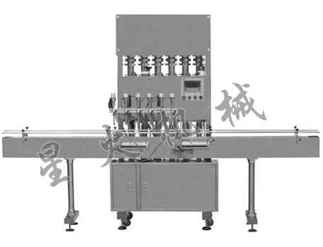 直線型六缸六頭灌裝機(jī)